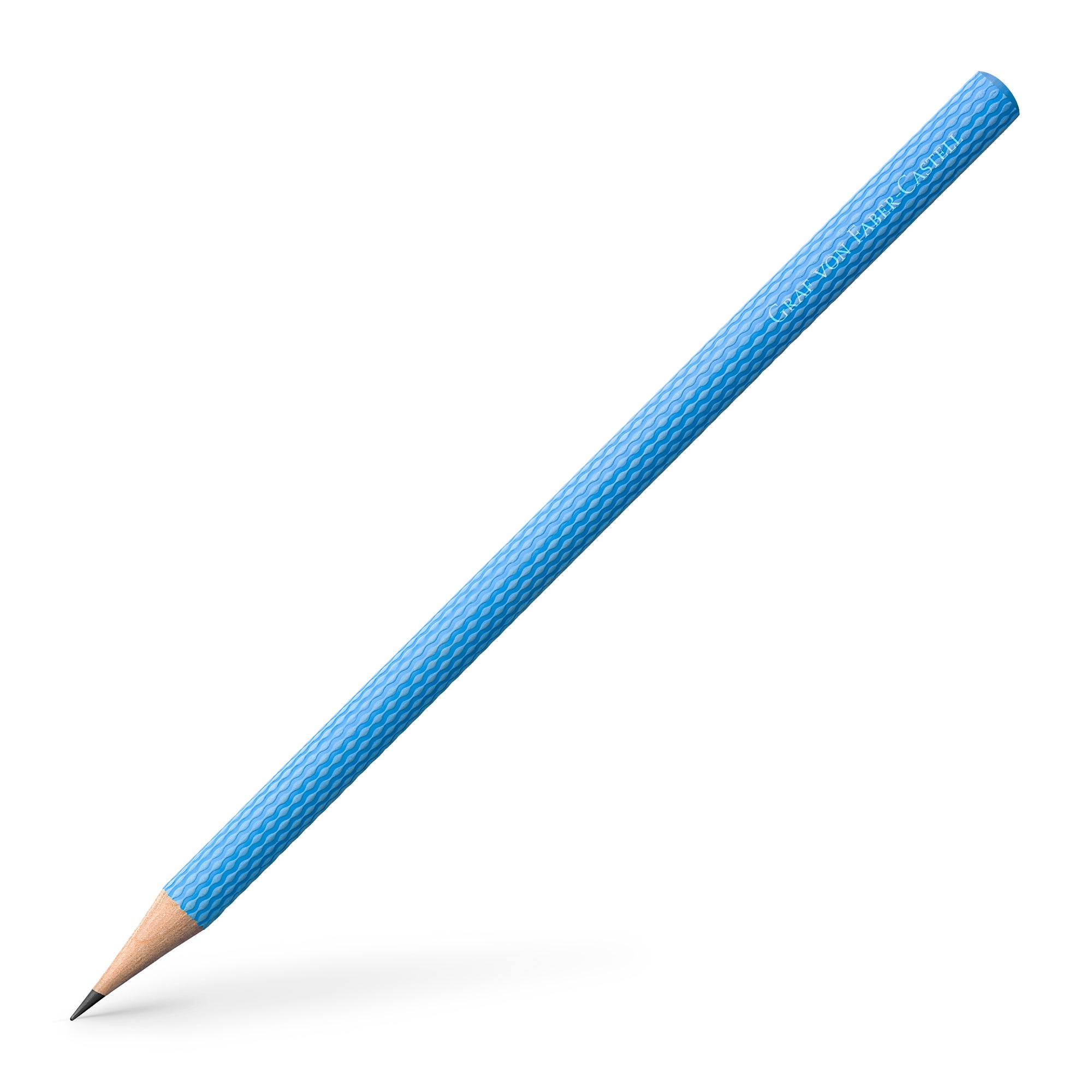 Graf von Faber-Castell Guilloche Gulf Blue 3 graphite pencils