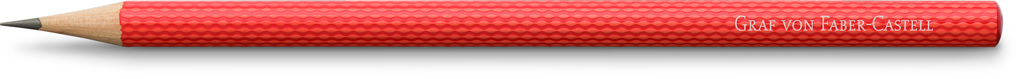 Graf von Faber-Castell Guilloche Indian Red 3 graphite pencils