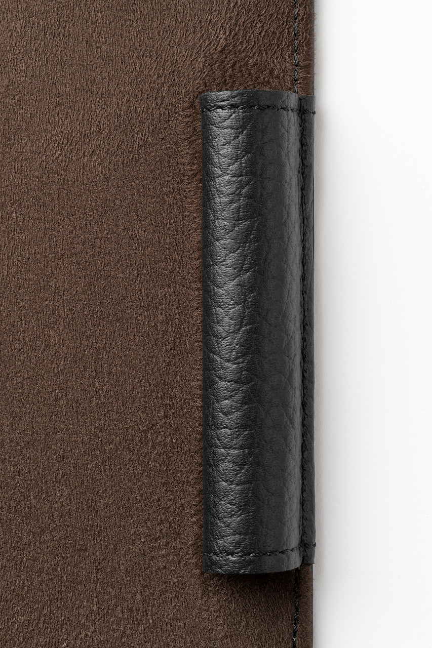 Graf von Faber-Castell Leather Writing Case A4 - Cashmere Black