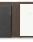 Graf von Faber-Castell Leather Writing Case A5 - Cashmere Black