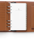 Graf von Faber-Castell Leather Organiser No 1 with Insert Brown Grained