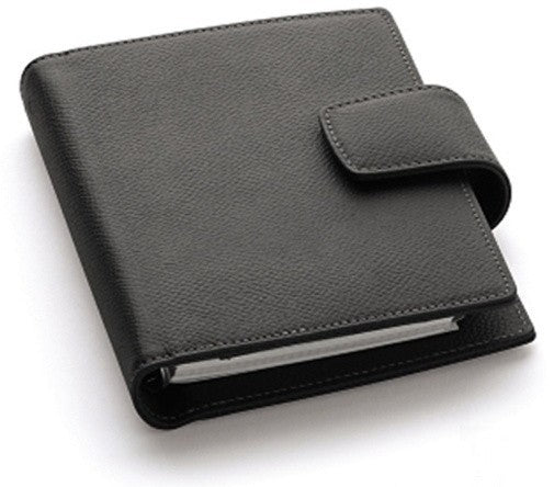 Graf von Faber Castell Leather Organiser No II - Black Grained