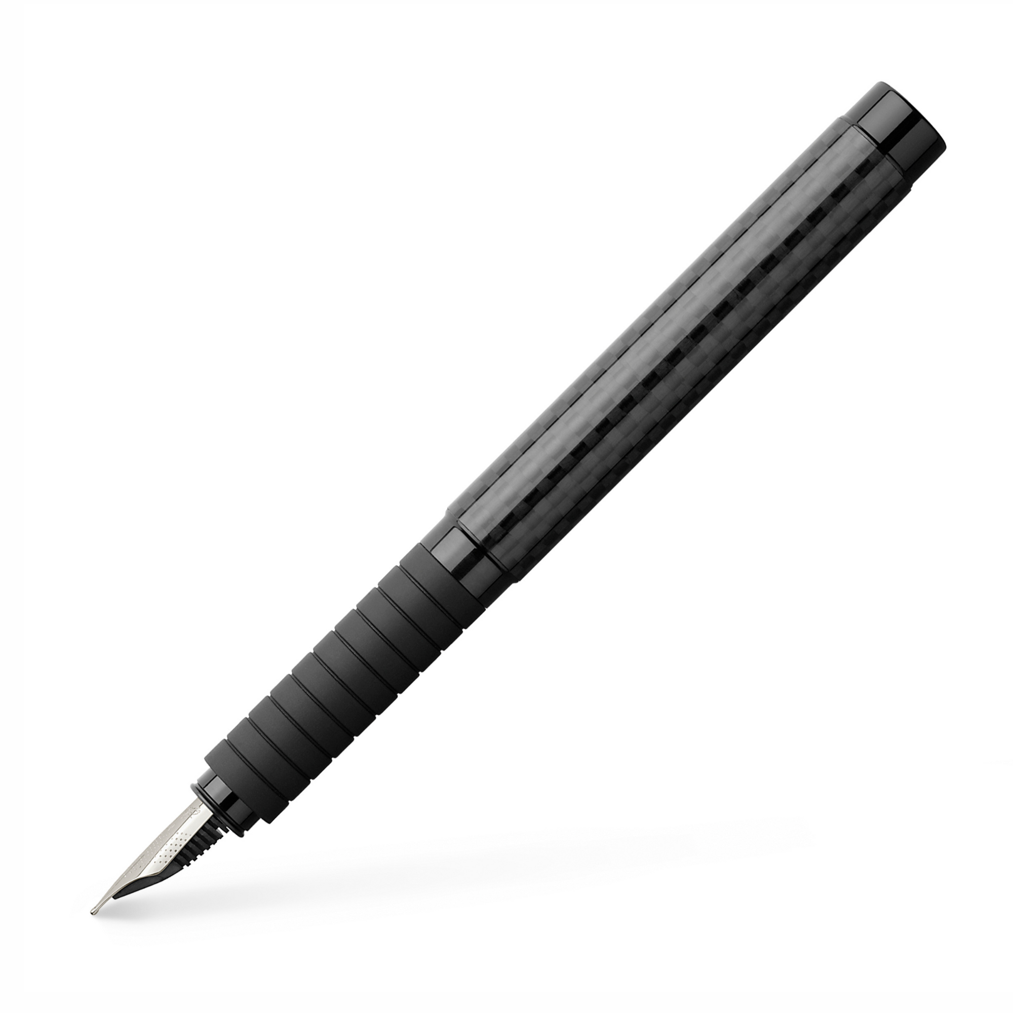 Faber-Castell Essentio Fountain Pen - Black Carbon/F