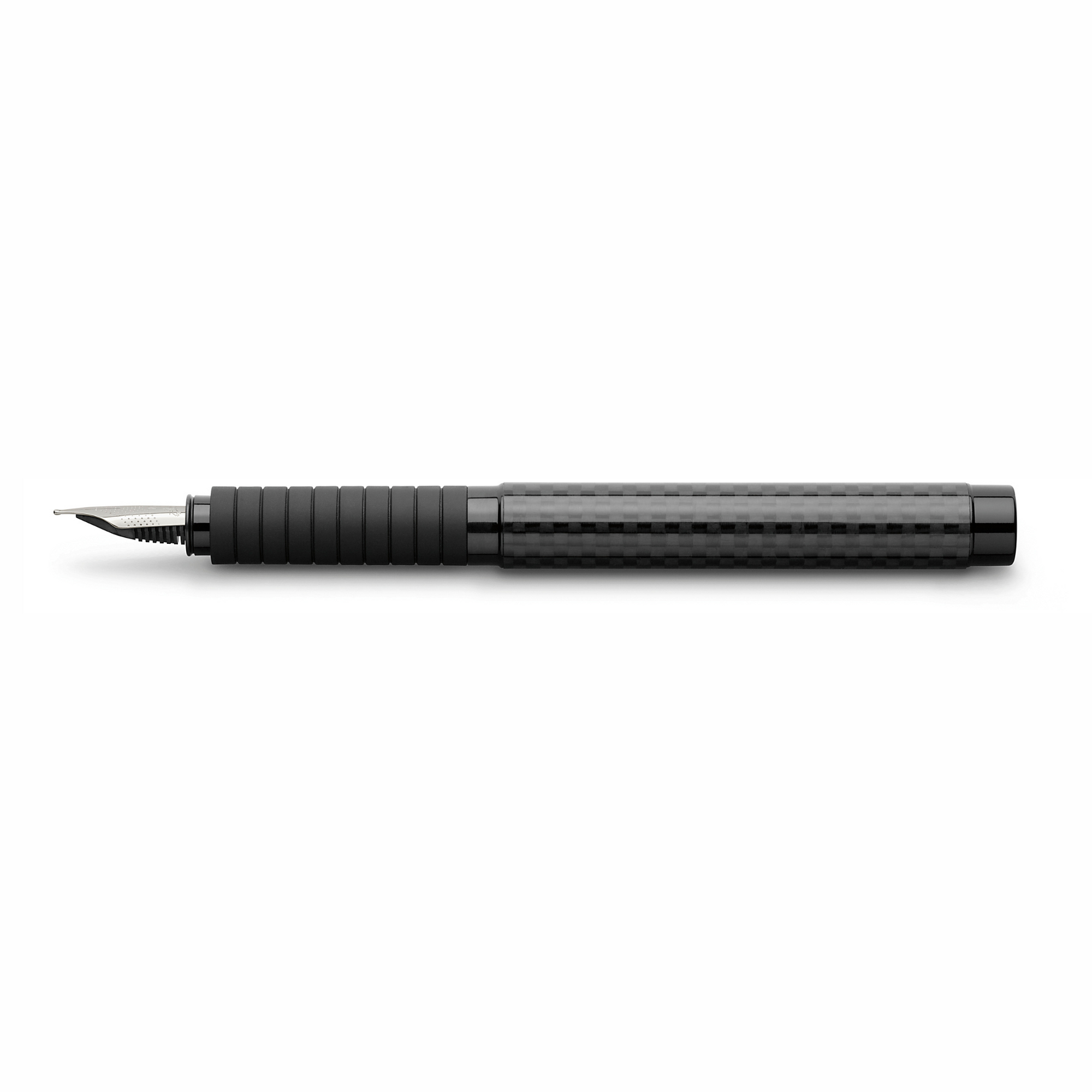 Faber-Castell Essentio Fountain Pen - Black Carbon/F