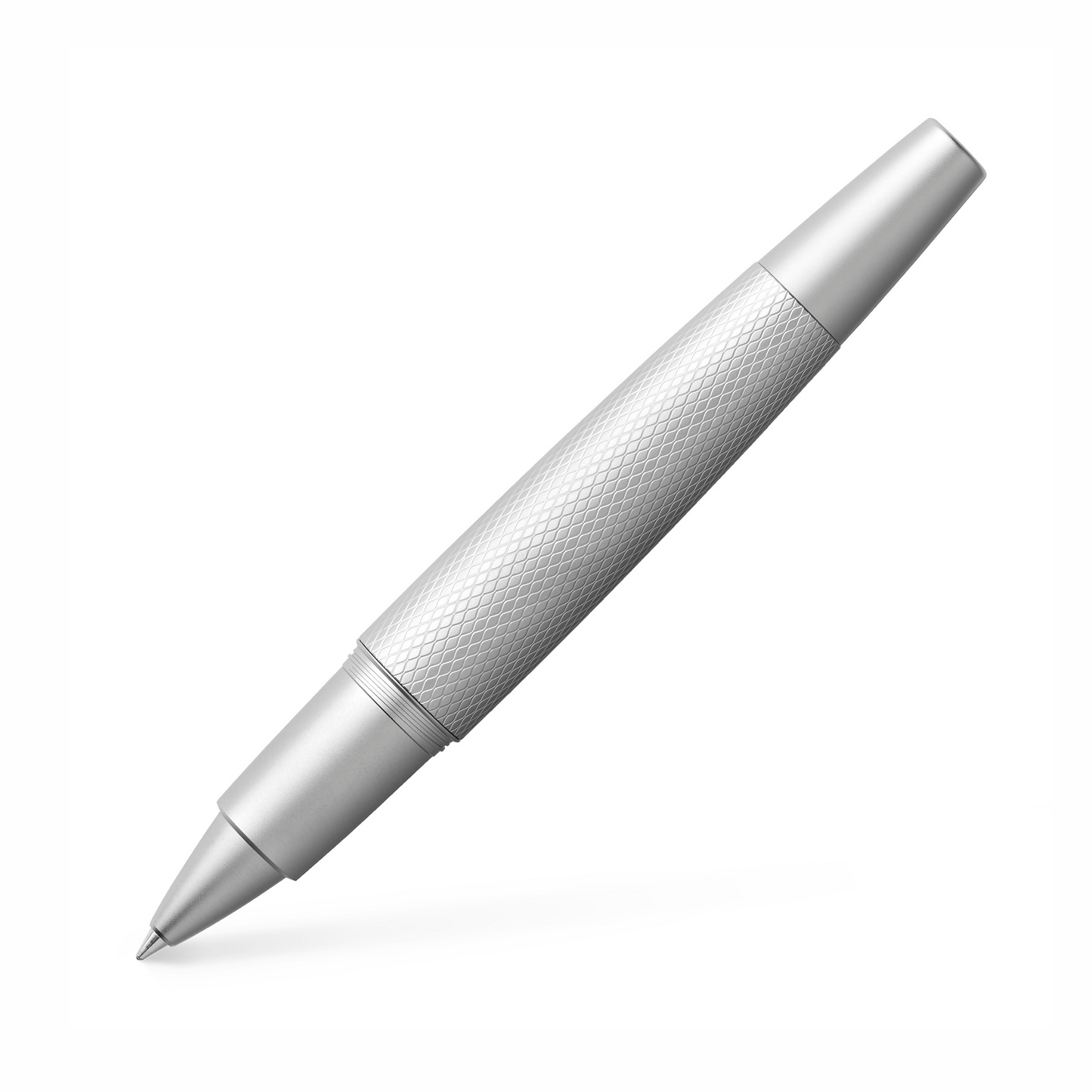 Faber Castell E-Motion Rollerball Pen - Pure Silver