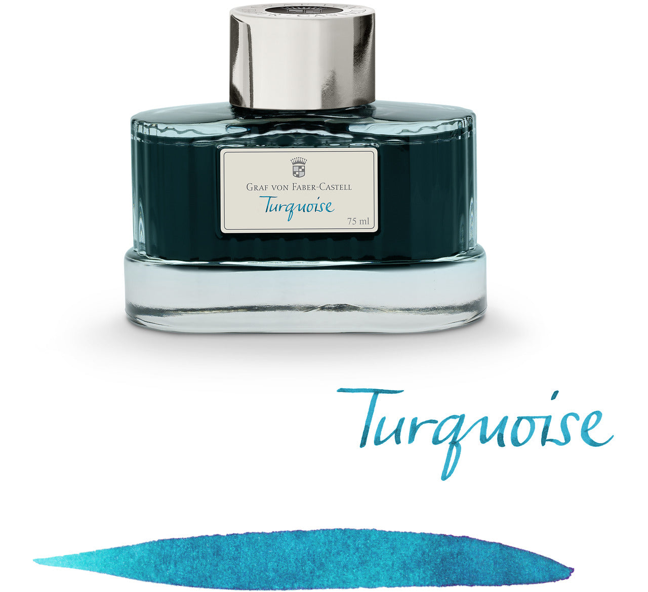 Graf von Faber-Castell Ink Bottle 75ml Turquoise