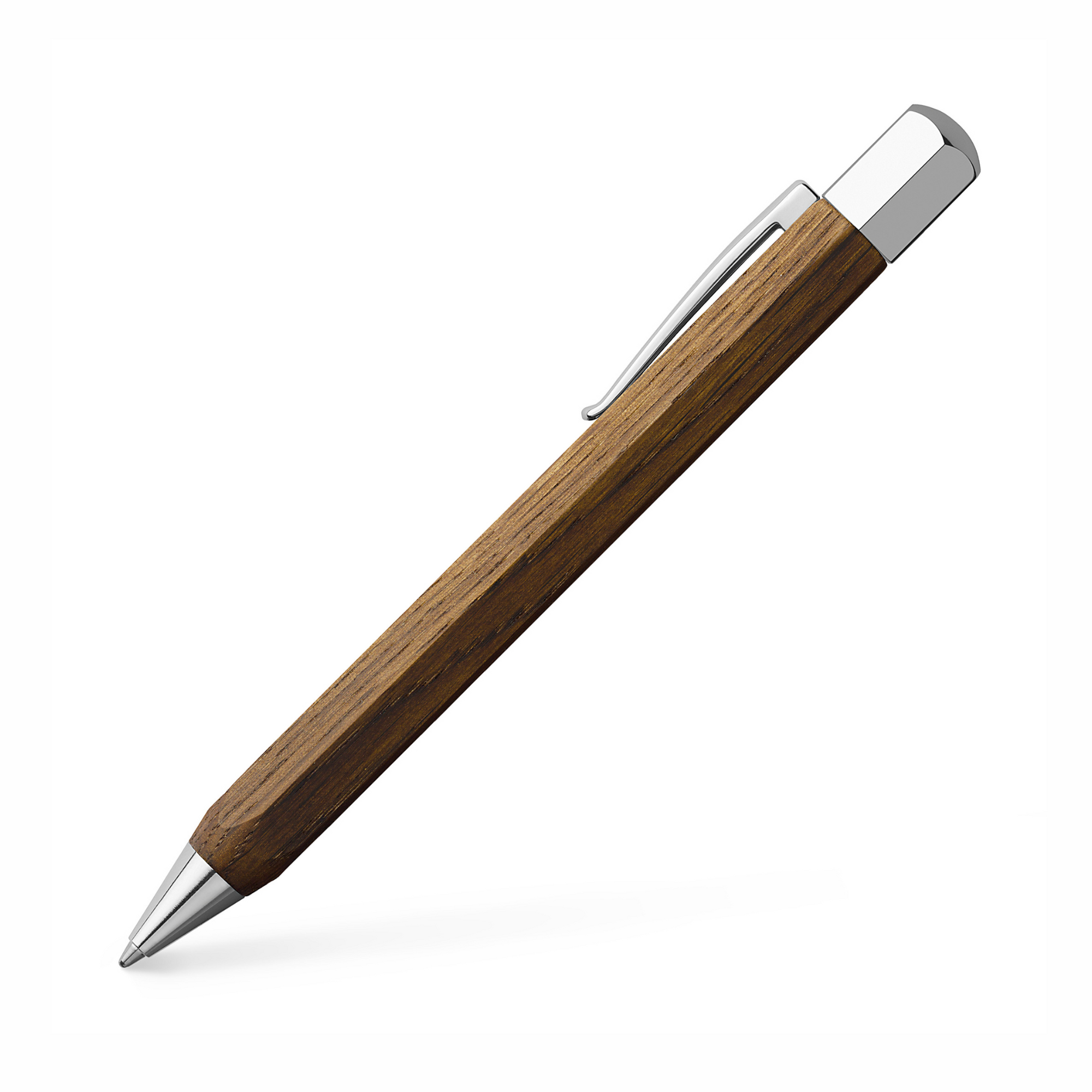 Faber Castell Ondoro Ballpoint Pen - Smoked Oak