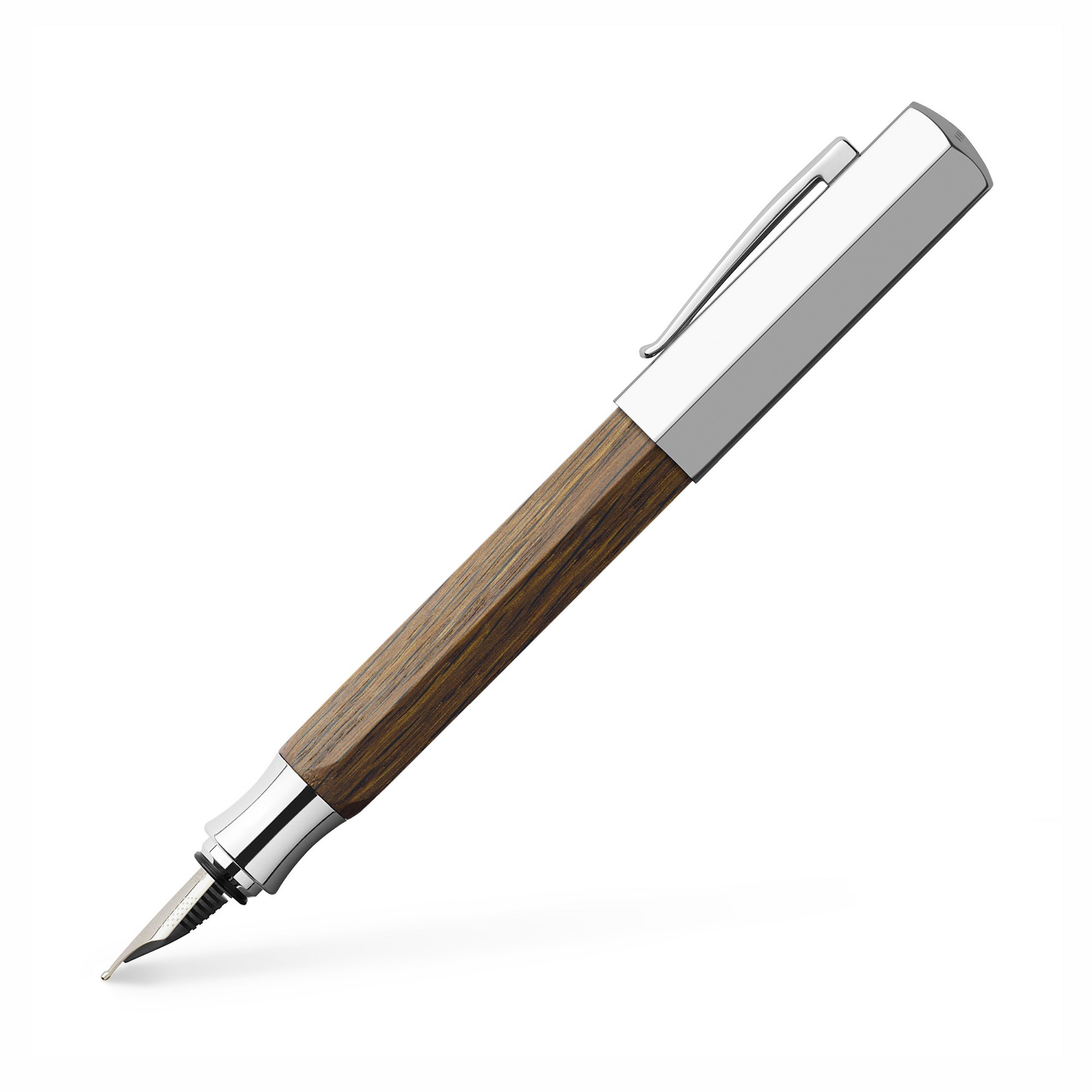 Faber Castell Ondoro Fountain Pen M - Smoked Oak
