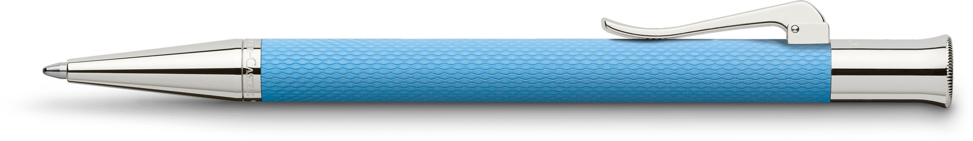 Graf von Faber-Castell Guilloche Gulf Blue Propelling Ballpoint Pen