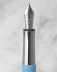 Graf von Faber-Castell Guilloche Gulf Blue Fountain Pen