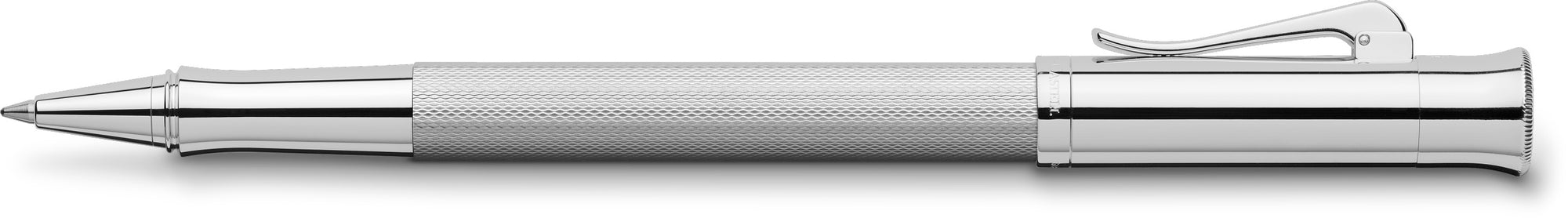 Graf von Faber-Castell Guilloche Rhodium Rollerball pen