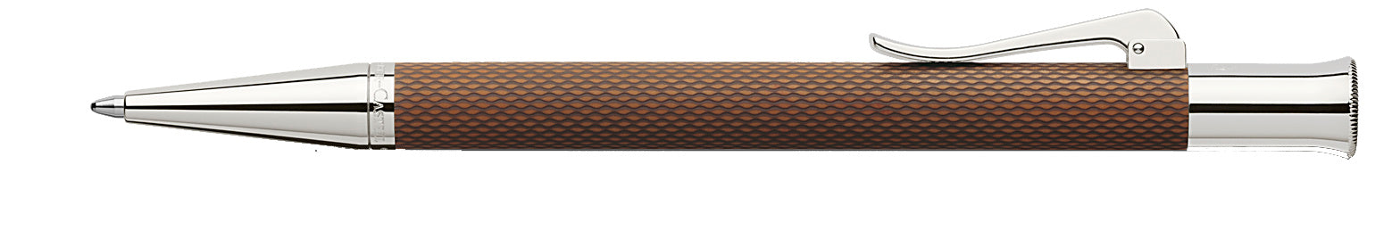 Graf von Faber-Castell Guilloche Cognac Propelling Ballpoint Pen