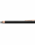 Faber Castell Neo Slim - Metal Black Rosegolden Fountain Pen M