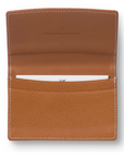 Graf von Faber-Castell Leather Business Card Case - Brown Grained