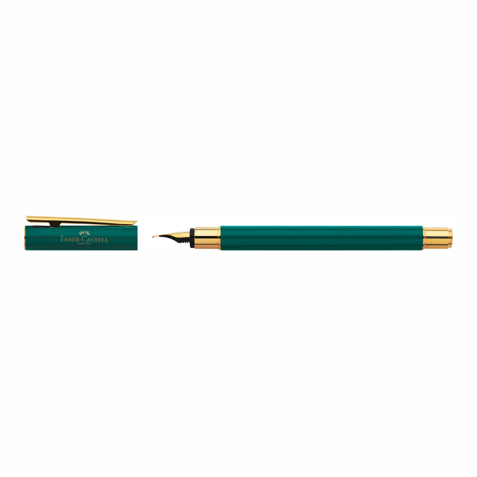 Faber Castell Neo Slim - Gold Rainforest Fountain Pen M