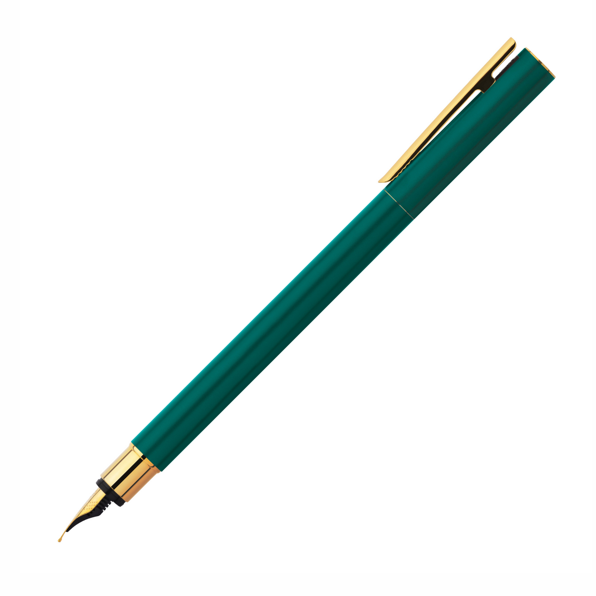 Faber Castell Neo Slim - Gold Rainforest Fountain Pen M