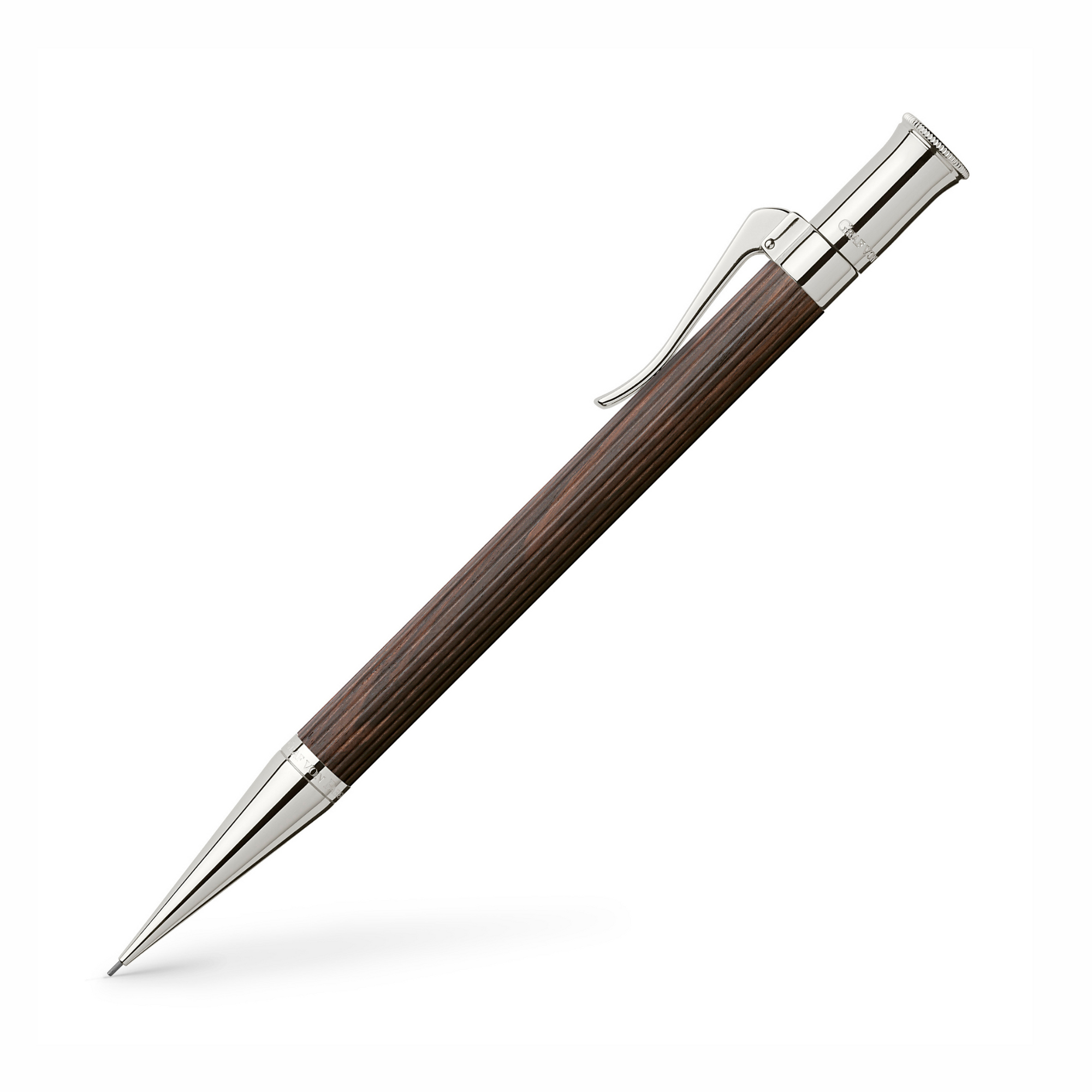 Graf von Faber-Castell Propelling Pencil - Classic Grenadilla/Platinum Plated