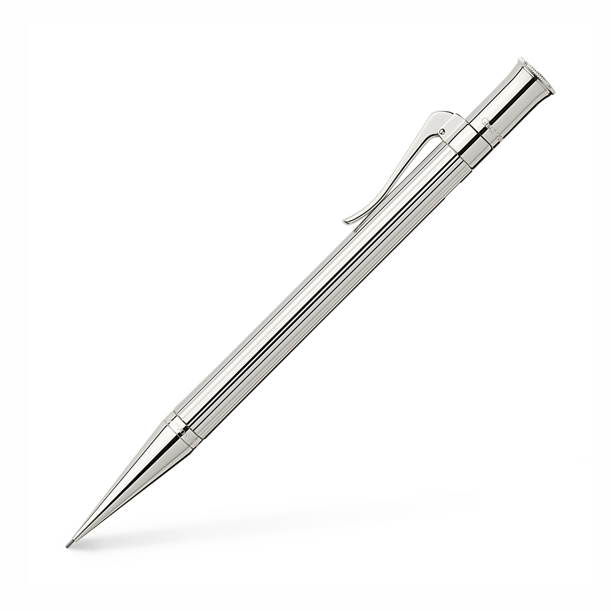 Graf von Faber-Castell Propelling Pencil - Classic Platinum/Platinum Plated