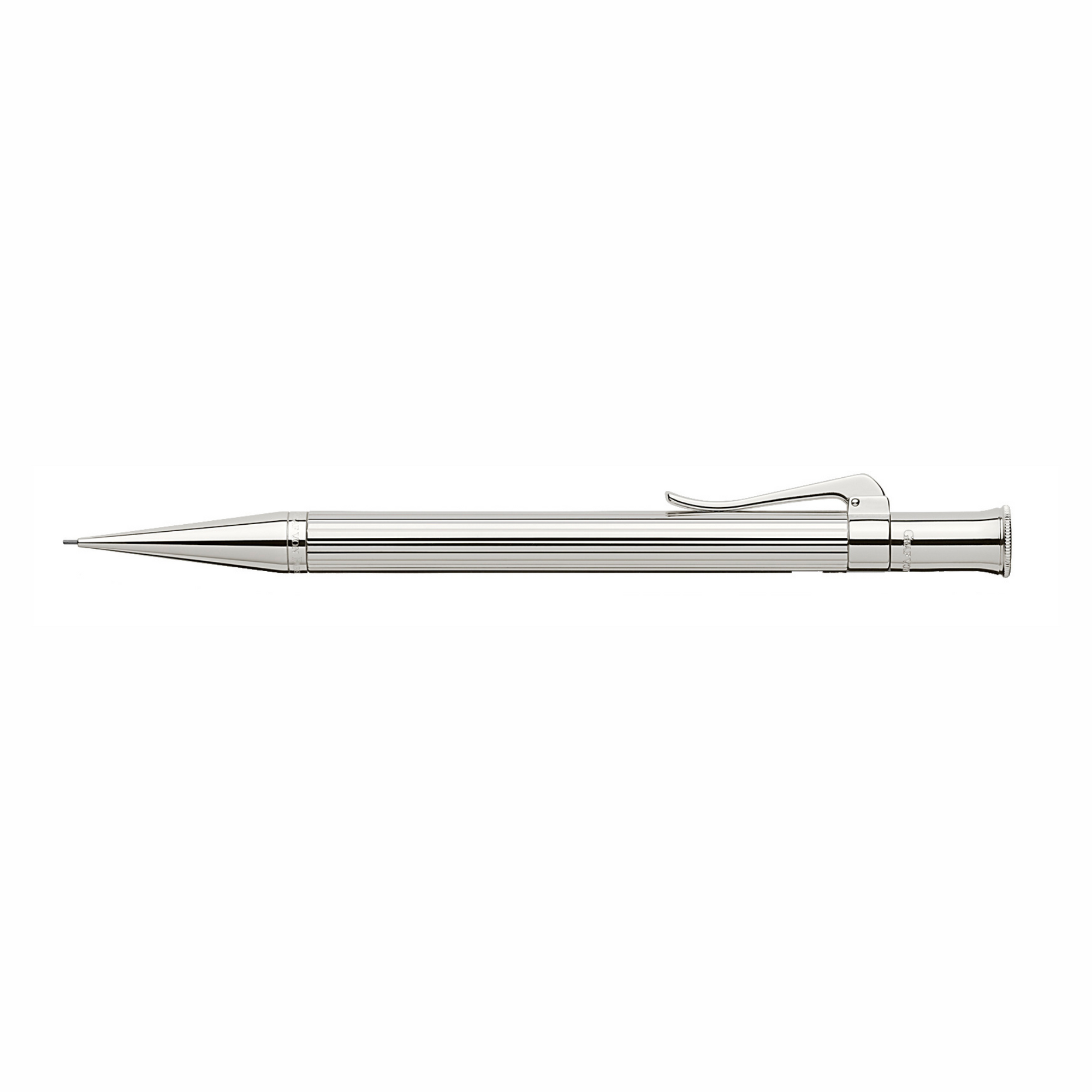 Graf von Faber-Castell Propelling Pencil - Classic Platinum/Platinum Plated