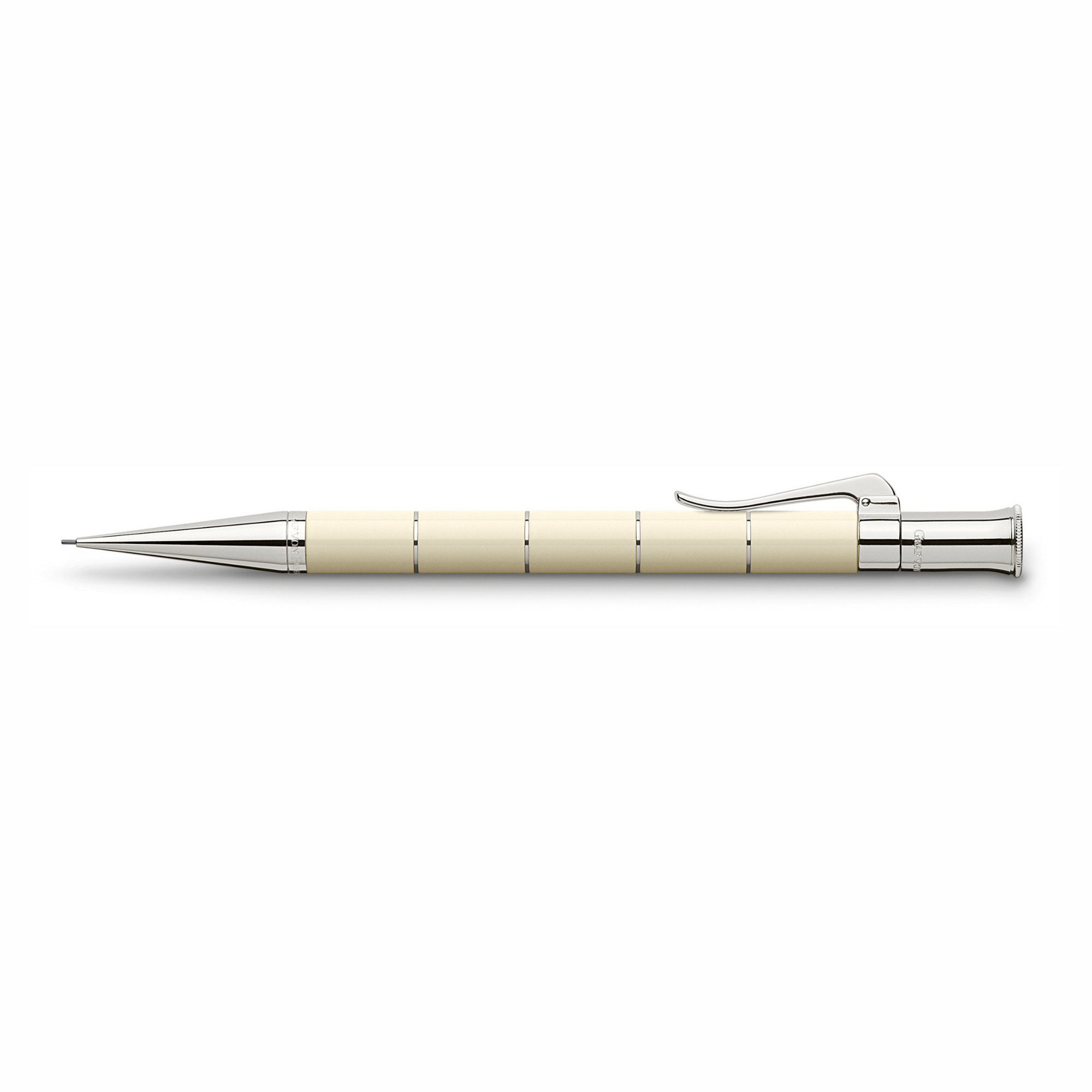 Graf von Faber-Castell Propelling Pencil - Classic Anello Ivory/Platinum Plated