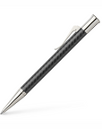Graf von Faber-Castell Propelling Ballpen - Guilloche Chevron Resin/Rhodium Plated