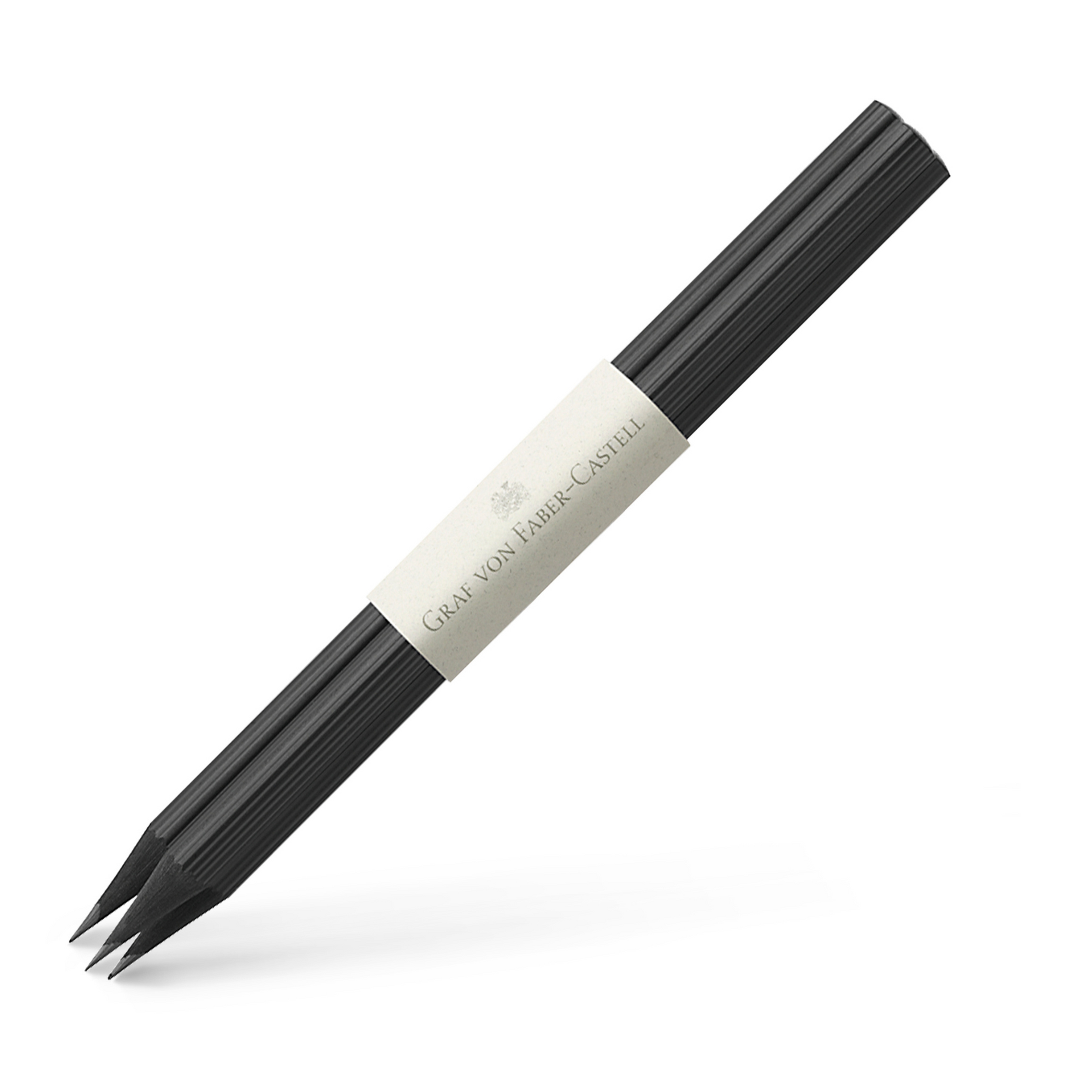Graf von Faber-Castell Set Of 3 No III Pencils (Long) Black Without Cap