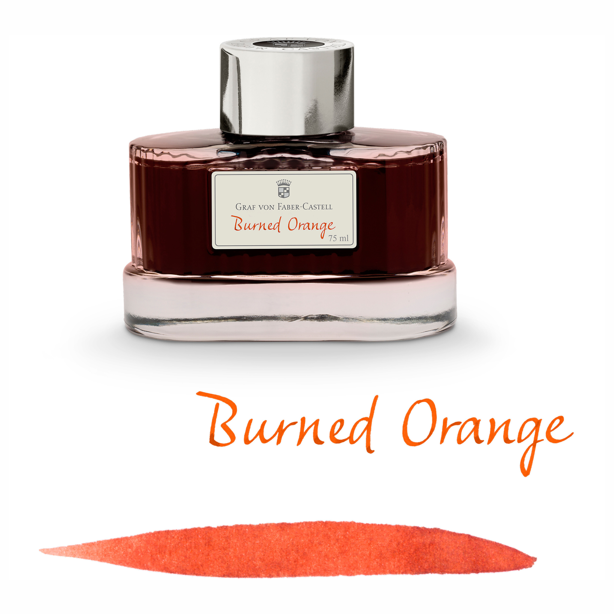 Graf von Faber-Castell Ink Bottle 75ml Burned Orange – The Fine Writer
