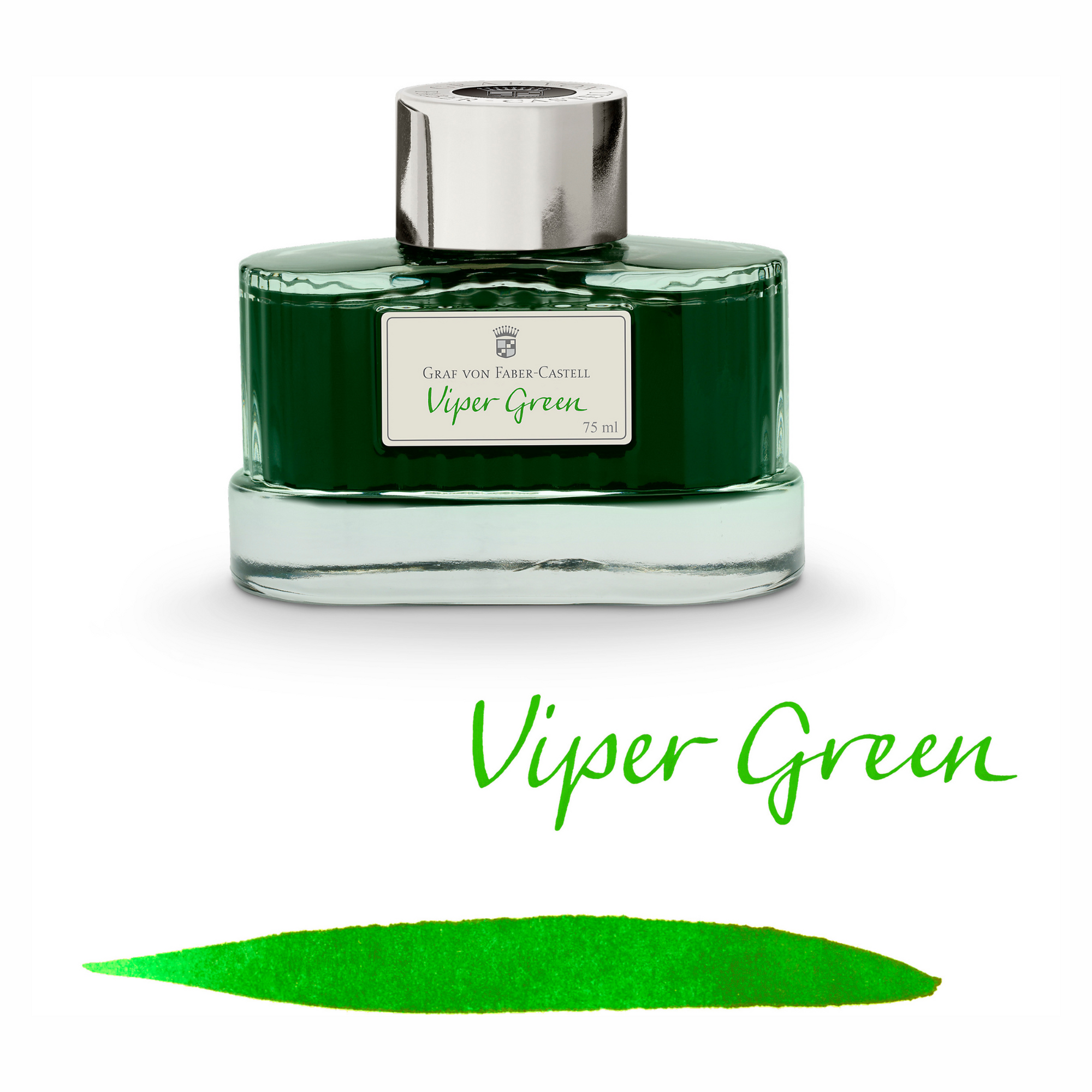 Graf von Faber-Castell Ink Bottle 75ml Viper Green