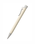 Graf von Faber-Castell Ballpoint Pen - Intuition Ivory Fluted/Platinum Plated