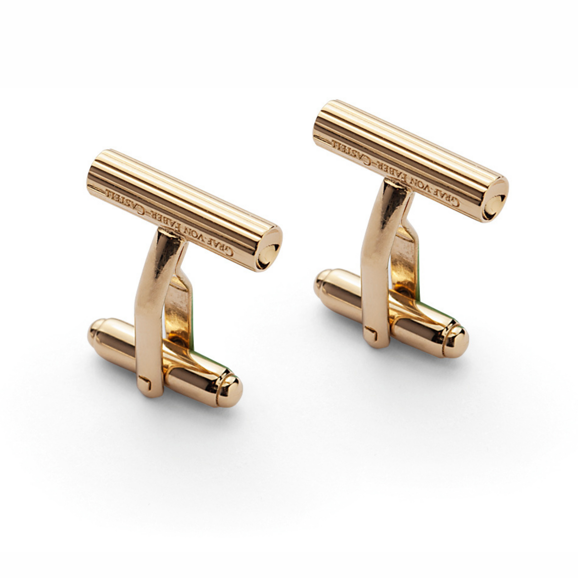 Graf von Faber-Castell Cufflinks Bars - Gold-Plated