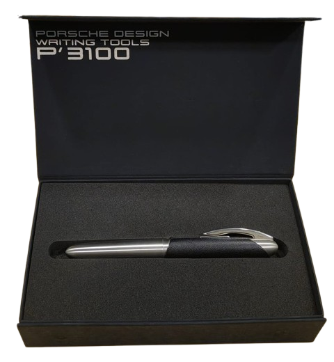 Porsche X Faber-Castell P'3150 - Fountain Pen/Black Leather