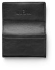 Graf von Faber-Castell Leather Business Card Case - Smooth Black Classic