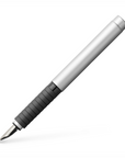 Faber-Castell Essentio Metal Fountain Pen F/Satin Chrome