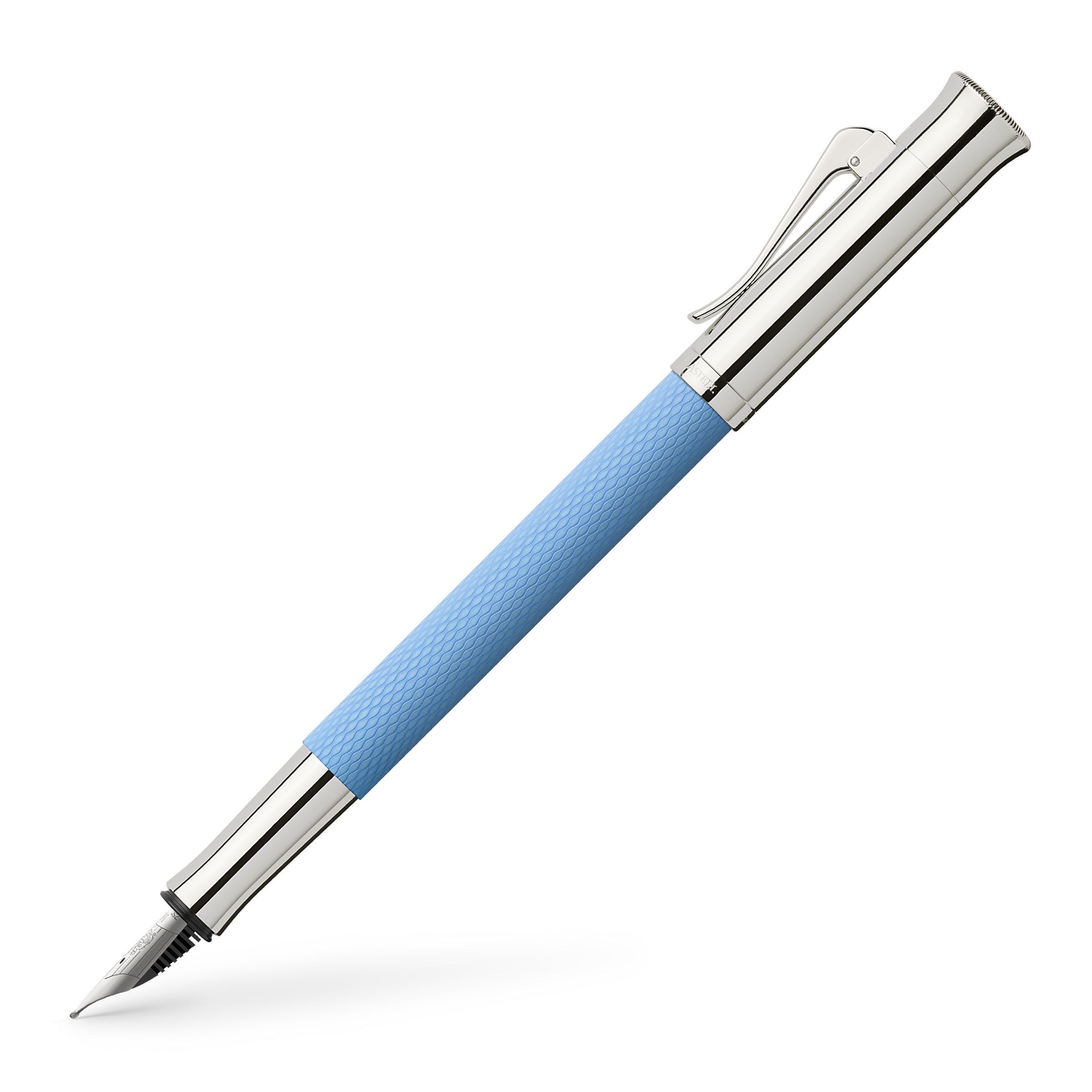 Graf von Faber-Castell Guilloche Gulf Blue Fountain Pen – The Fine