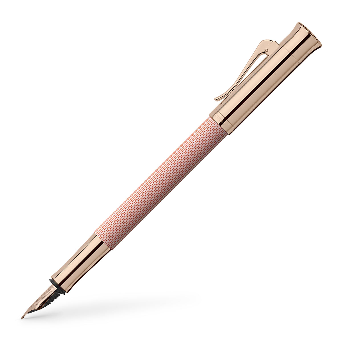 Graf von Faber-Castell Guilloche Blush Rose Fountain Pen M