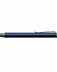 Faber Castell Hexo Blue - Twist Ballpoint Pen (B - Black Refill)