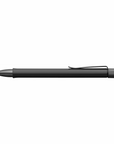 Faber Castell Hexo Black Matt (V2) - Twist Ballpoint Pen (B - Black Refill)