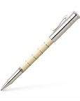 Graf von Faber-Castell Rollerball Pen - Classic Anello Ivory/Platinum Plated