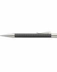 Graf von Faber-Castell Propelling Pencil - Guilloche Chevron Resin/Rhodium Plated