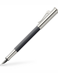 Graf von Faber-Castell Fountain Pen - Guilloche Cisele Anthracite/Rhodium Plated