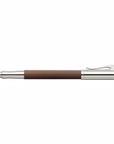 Graf von Faber-Castell  Rollerball Pen - Guilloche Cognac Resin Rhodium Plated